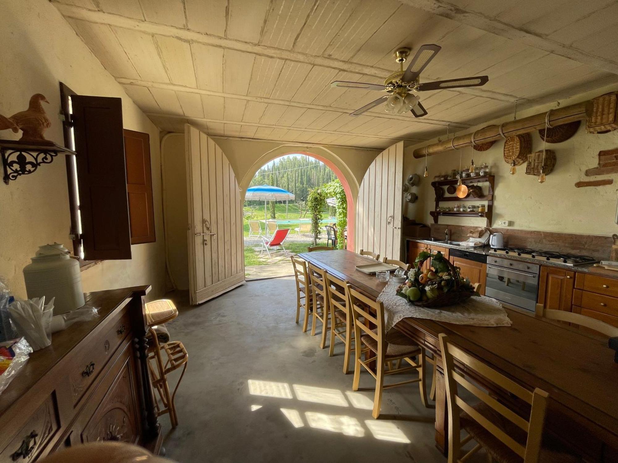 Casa Vacanze Podere Marilla Peccioli Exteriör bild